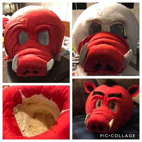 Mascot heads at a reduced price